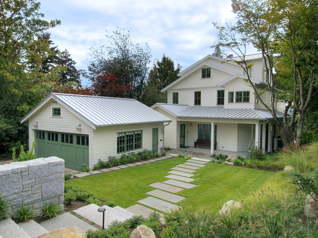 Exterior and backyard of Seattle home