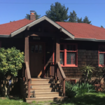 Freshly repainted house in Seattle